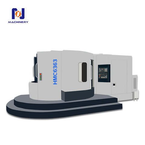 HMC6363卧式加工中心双工作台三轴数控铣床可选4轴/5轴中国制造机床